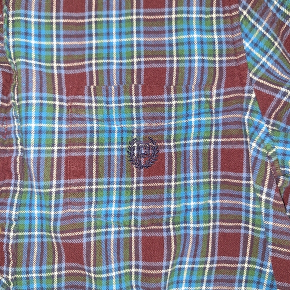 Blue and Burgundy Flannel - Picture 6 of 7